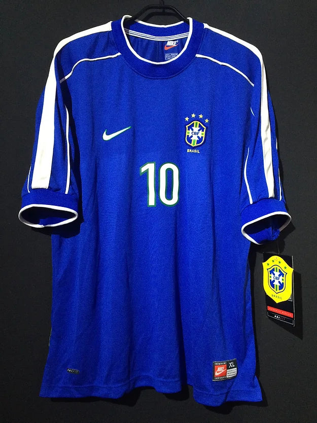 Brazil 1998 Away Kit #10 Rivaldo