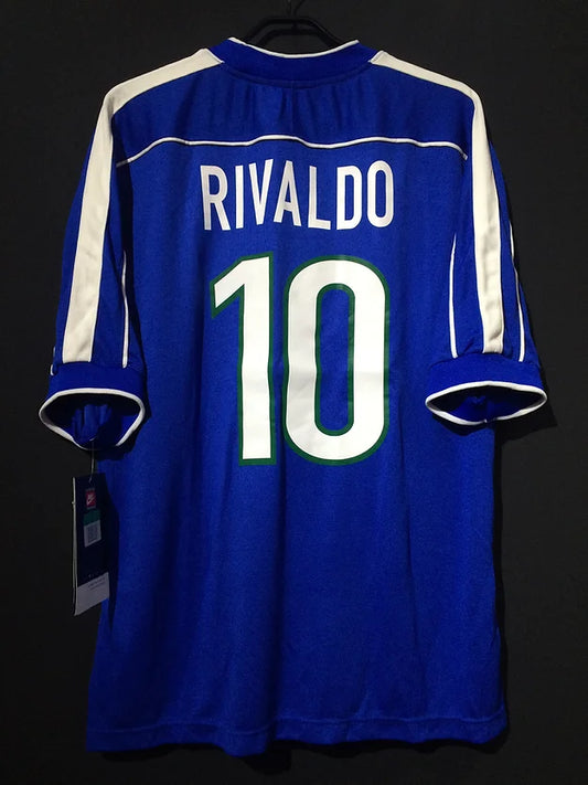 Brazil 1998 Away Kit #10 Rivaldo