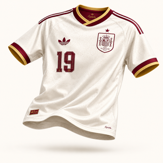 Spain Adidas 2026 Away Kit Lamine Yamal #19