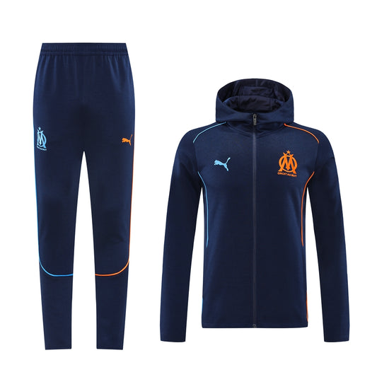 Marseille Training Full Zip Hooded Tracksuit