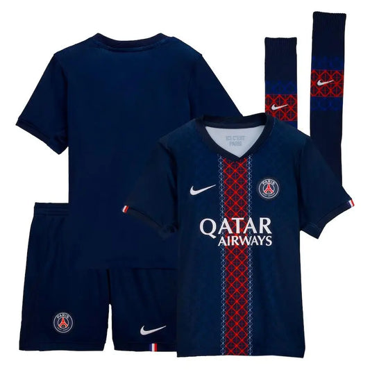 PSG 2025/26 Kids Home Kit