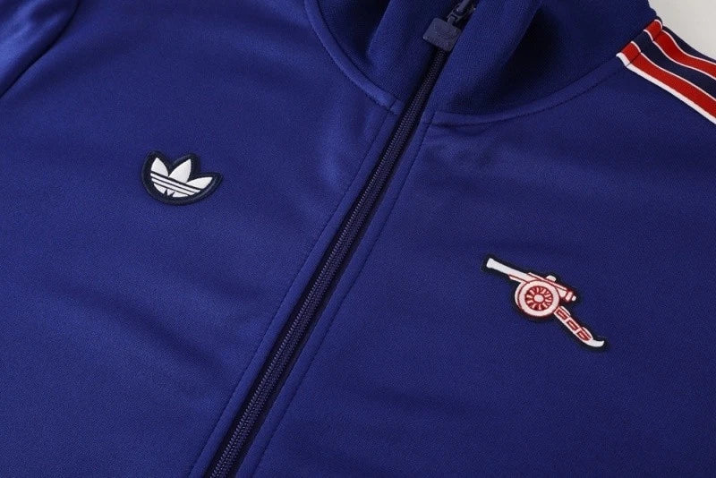 Arsenal Adidas Terrace Icons Full Tracksuit Blue